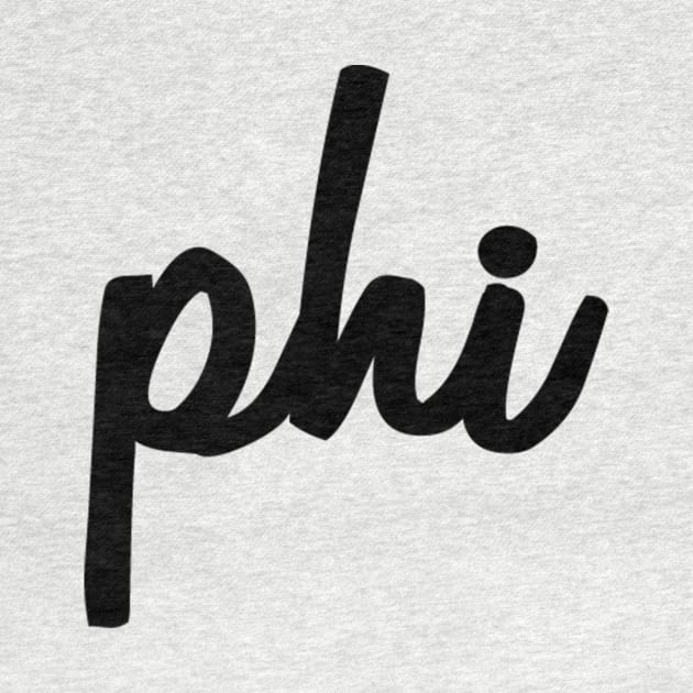 Phi Black Script by lolosenese